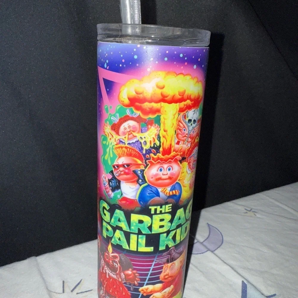 Garbage Pail Kids Tumbler with Straw 20oz